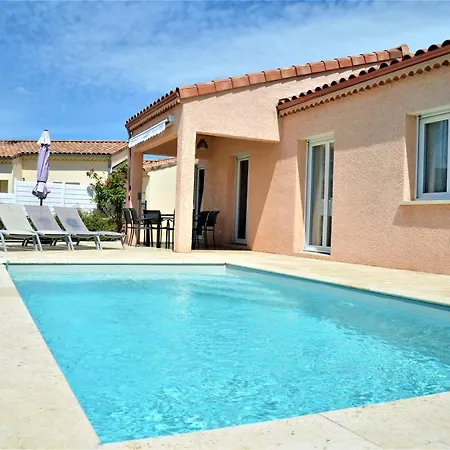 فيلة Cesar 6p, 3ch, Piscine Privee, Terrain Prive Clos, Terrain De Petanque فالون بون دارْك