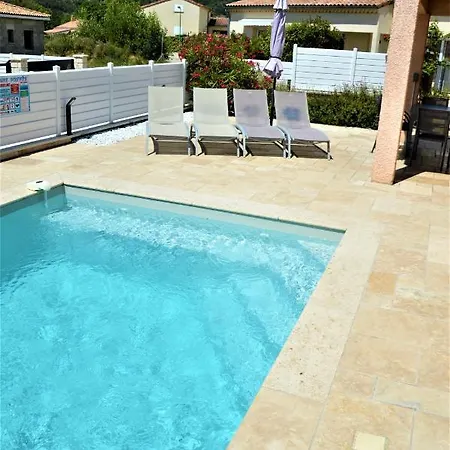 Cesar 6p, 3ch, Piscine Privee, Terrain Prive Clos, Terrain De Petanque فيلة
