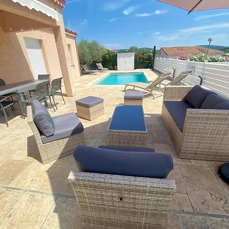 Cesar 6p, 3ch, Piscine Privee, Terrain Prive Clos, Terrain De Petanque * فالون بون دارْك